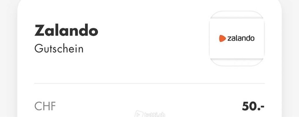 Zalando Gutschein Kaufen auf Ricardo