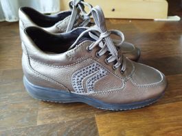 Neue Geox Damenschuhe Gr. 38, bronze, Top Zustand, Italian
