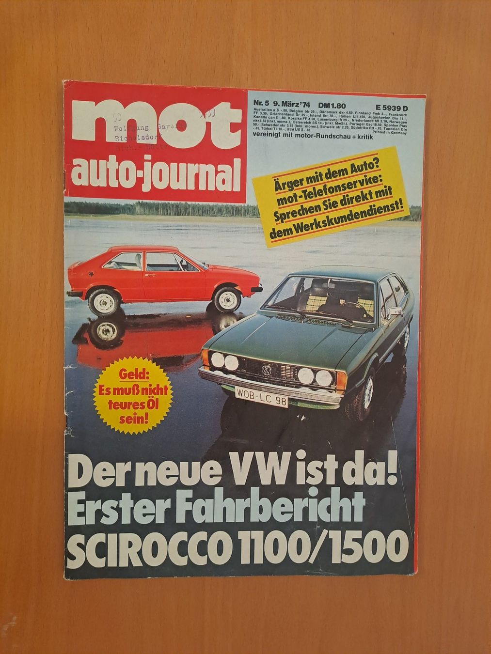 Revues & Magazines: Auto Zeitschrift Scirocco – D'occasion à Kirchberg SG par Andy-82