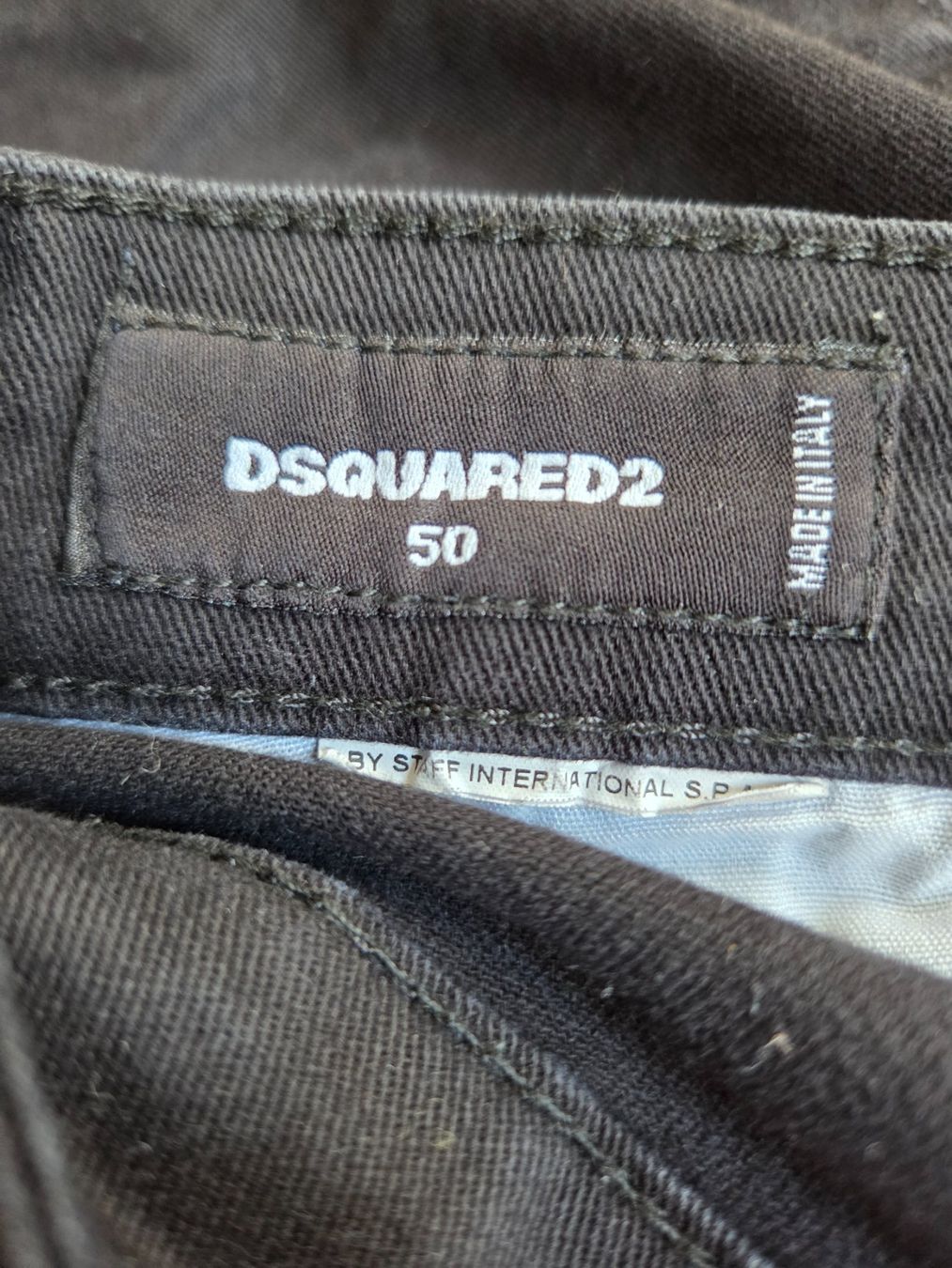 Dsquared2 Jeans: Dsquared2 Black Jeans – Usato da Bern venduto da -Aniko- 5