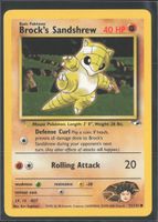 POKÉMON / Brock's Sandshrew / Gym Heroes 🇺🇸