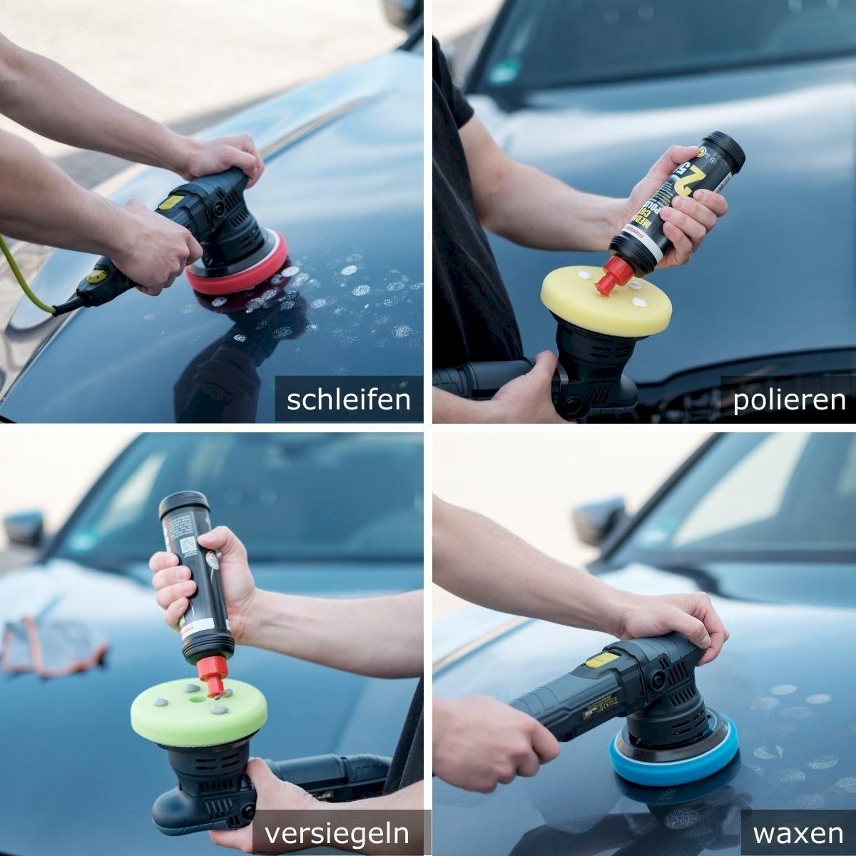 Toutes les machines: Exzenter Poliermaschine TDA09 Luxus Set – Neuf avec emballage d'origine à Bottighofen par zaap 3