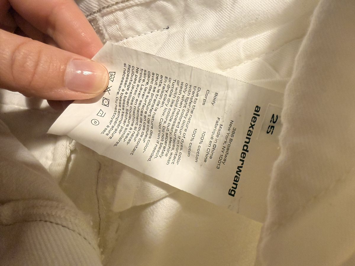 Alexander Wang Jeans: Shorts Alexander Wang taille 25 – D'occasion à Monnaz par MDVintage 2