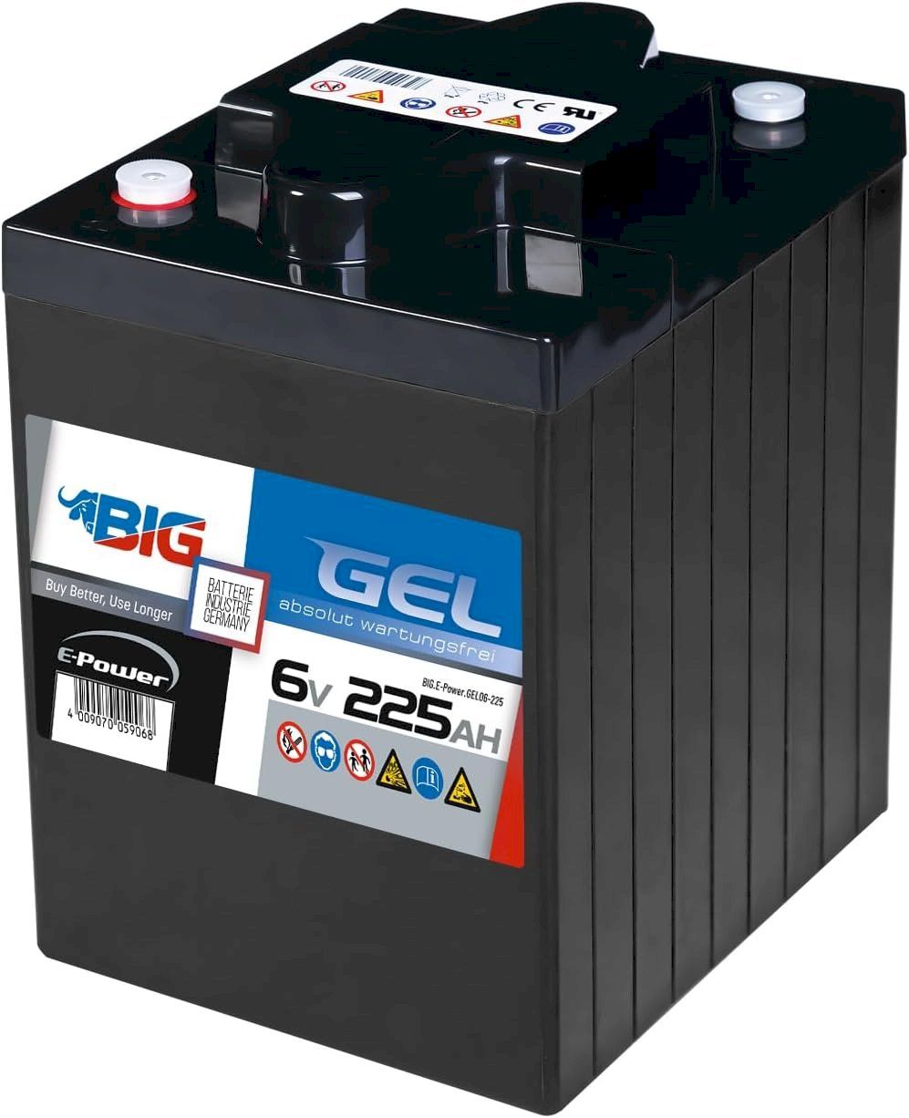 Batterien: BIG E-Power GEL 6V 225Ah – Neu und originalverpackt aus Bottighofen von zaap 2