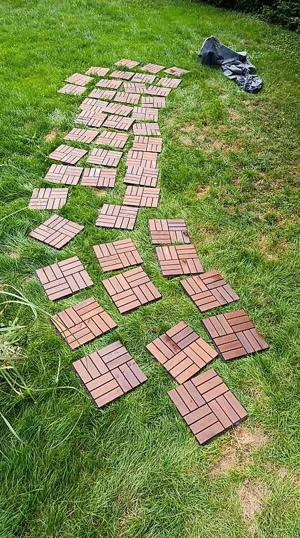 Ikea Rivestimenti per pavimenti: Runnen Garten-/Balkonplatten Neu – Nuovo (secondo la descrizione) da Thun venduto da pix_2nwv