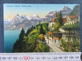 SEELISBERG WALDHAUS RÜTLI 1922 URI AK