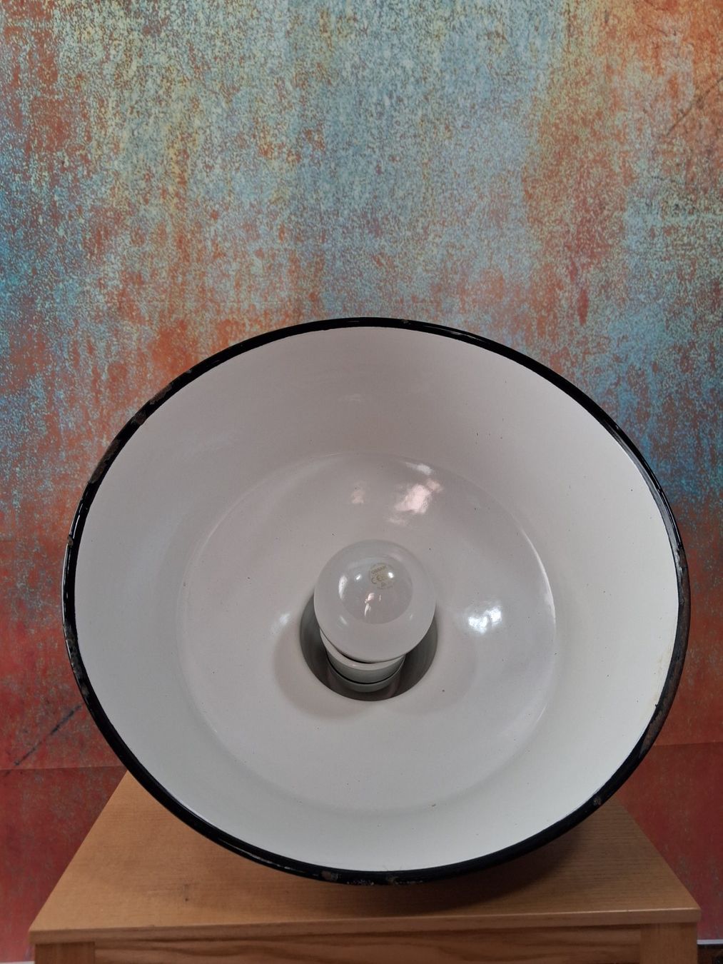 Lampen: Restaurierte Emaille Industrie Lampe – Gebraucht aus Winterthur von lampenretter 4