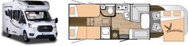 Mietfahrzeug Benimar Tessoro 463, Anduriña 3