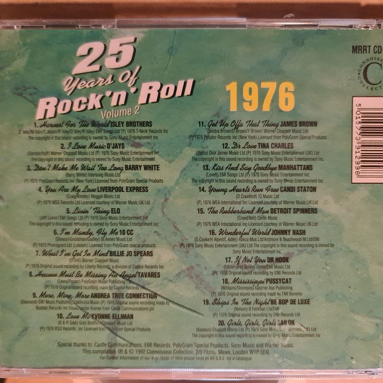 25 Years Of Rock N Roll Vol 2 1976 Kaufen Auf Ricardo