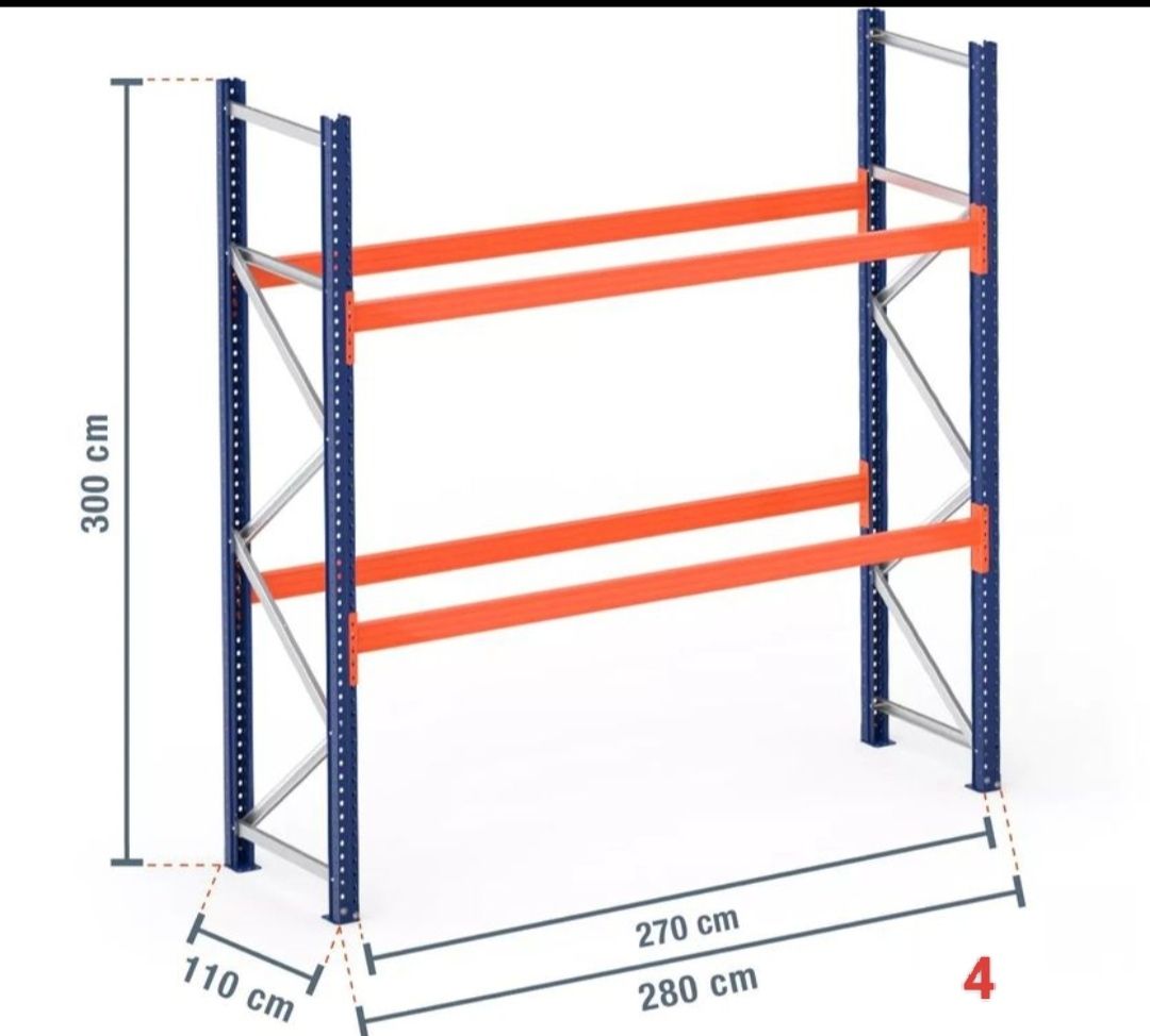 Étagères: Étagère à palettes 290cm – D'occasion à Ecublens FR par vdougoud 4