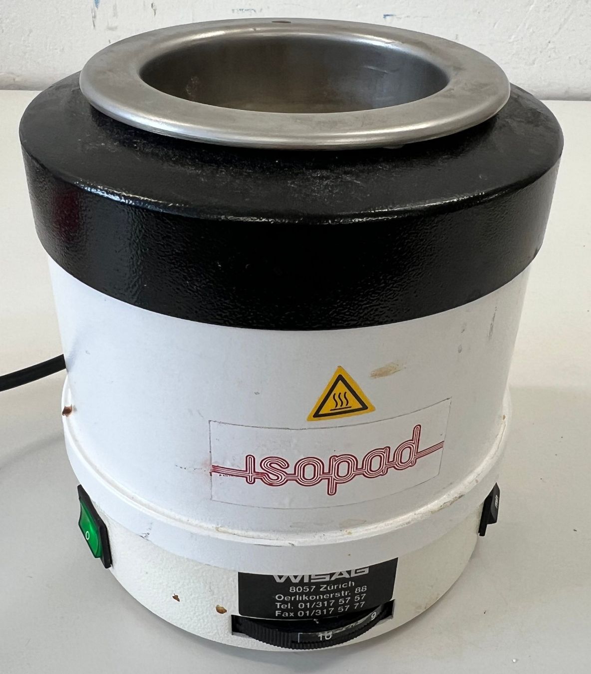 Accessori da laboratorio: Tyco Thermal Controls Isopad LSG 2/ER/250ml – Usato da Niederdorf venduto da LeptonAG_Labor