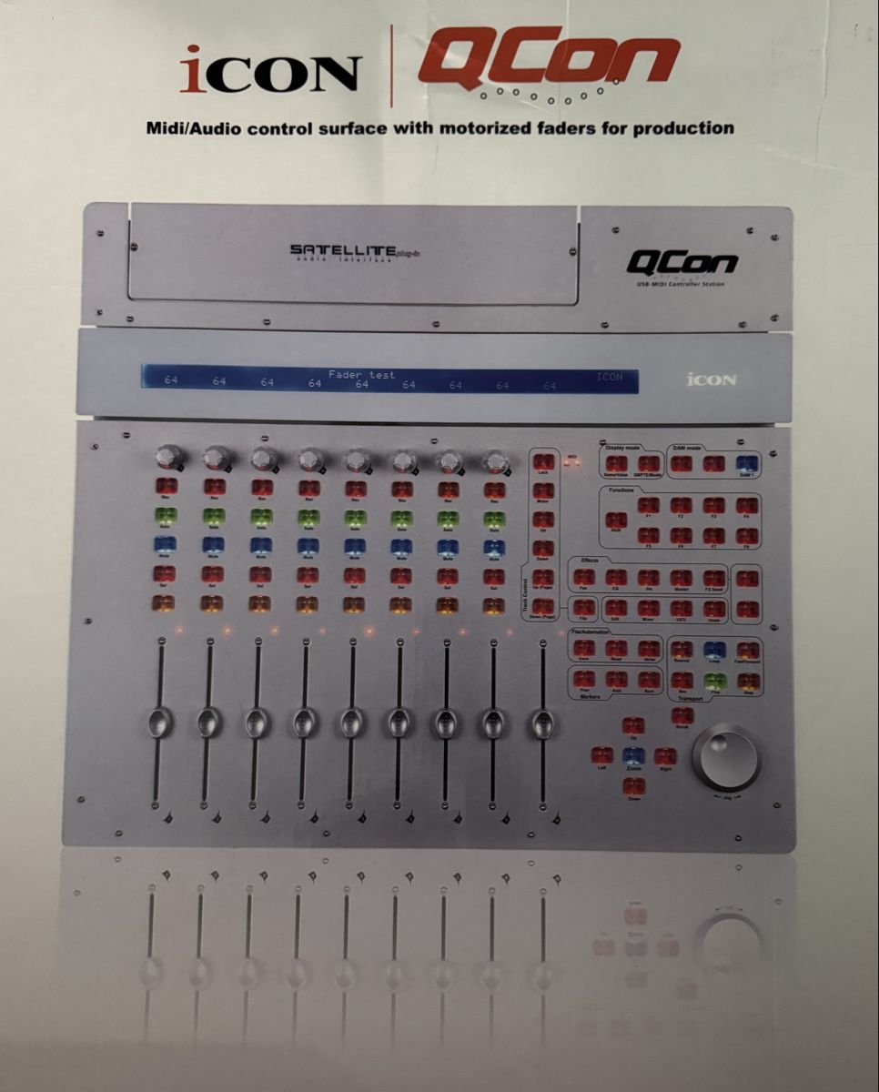 Icon Console di mixaggio: MIDI-Controller Qcon Icon – Nuovo (secondo la descrizione) da Solothurn venduto da NYU93