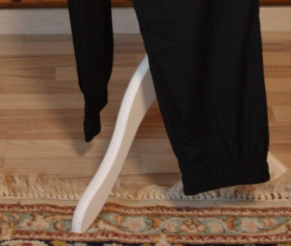 Pantaloni: Leichte Sommer-Hose m. elastischem Bund schwarz Gr. L – Usato da Flüelen venduto da Diversicum-Textil 4