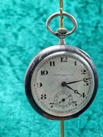 seltene HAVILA WATCH Co SA, 0.800 Tula Silber Taschenuhr