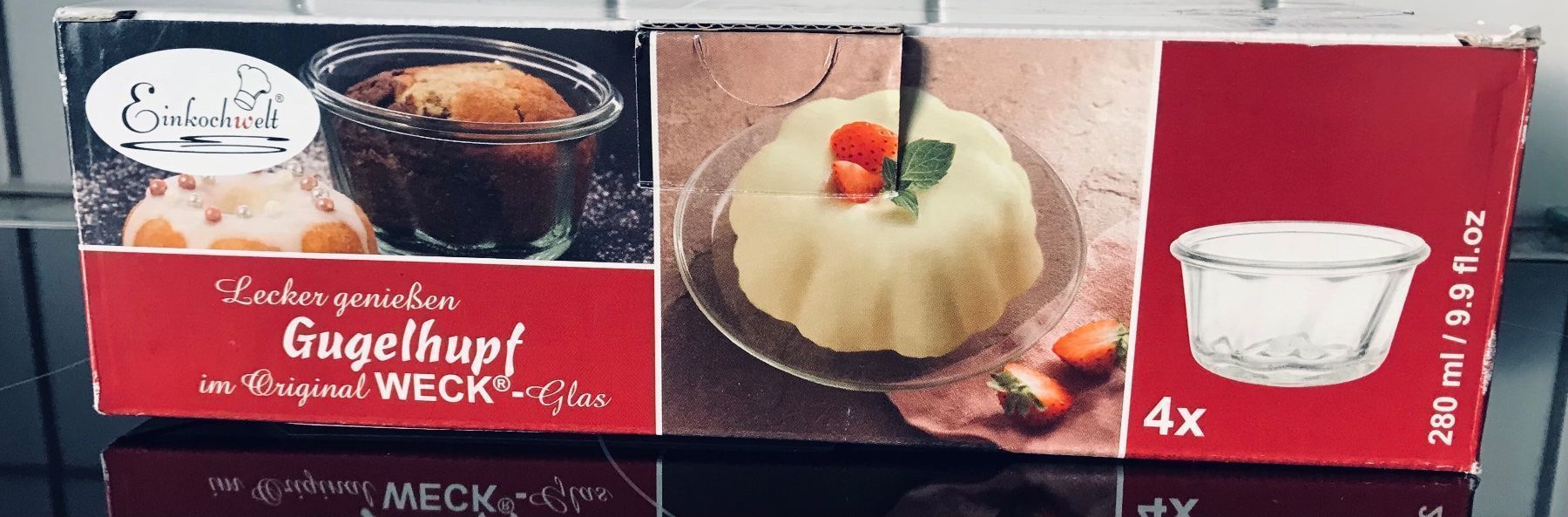 Pyrex Backformen: WECK-Gugelhupfglas mit  Glasdeckel – Neu und originalverpackt aus Frauenfeld von berk39 3