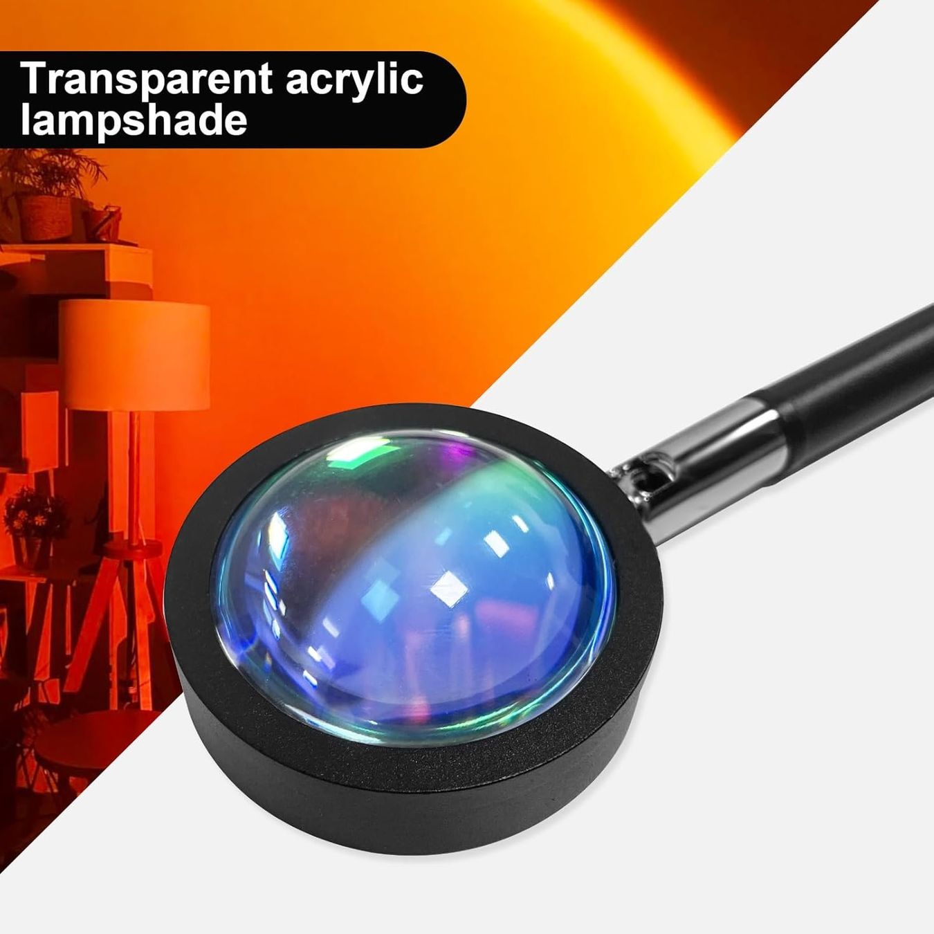 Lampes: Sunset Lamp 4 Colors USB LED Projector – Neuf avec emballage d'origine à St. Gallen par sch_zsz7 5