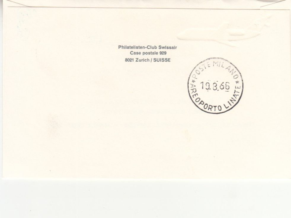 Tutti i francobolli: SLH RF 66.19 a Zürich-Mailand – Usato da Bürglen TG venduto da StampGraf 1