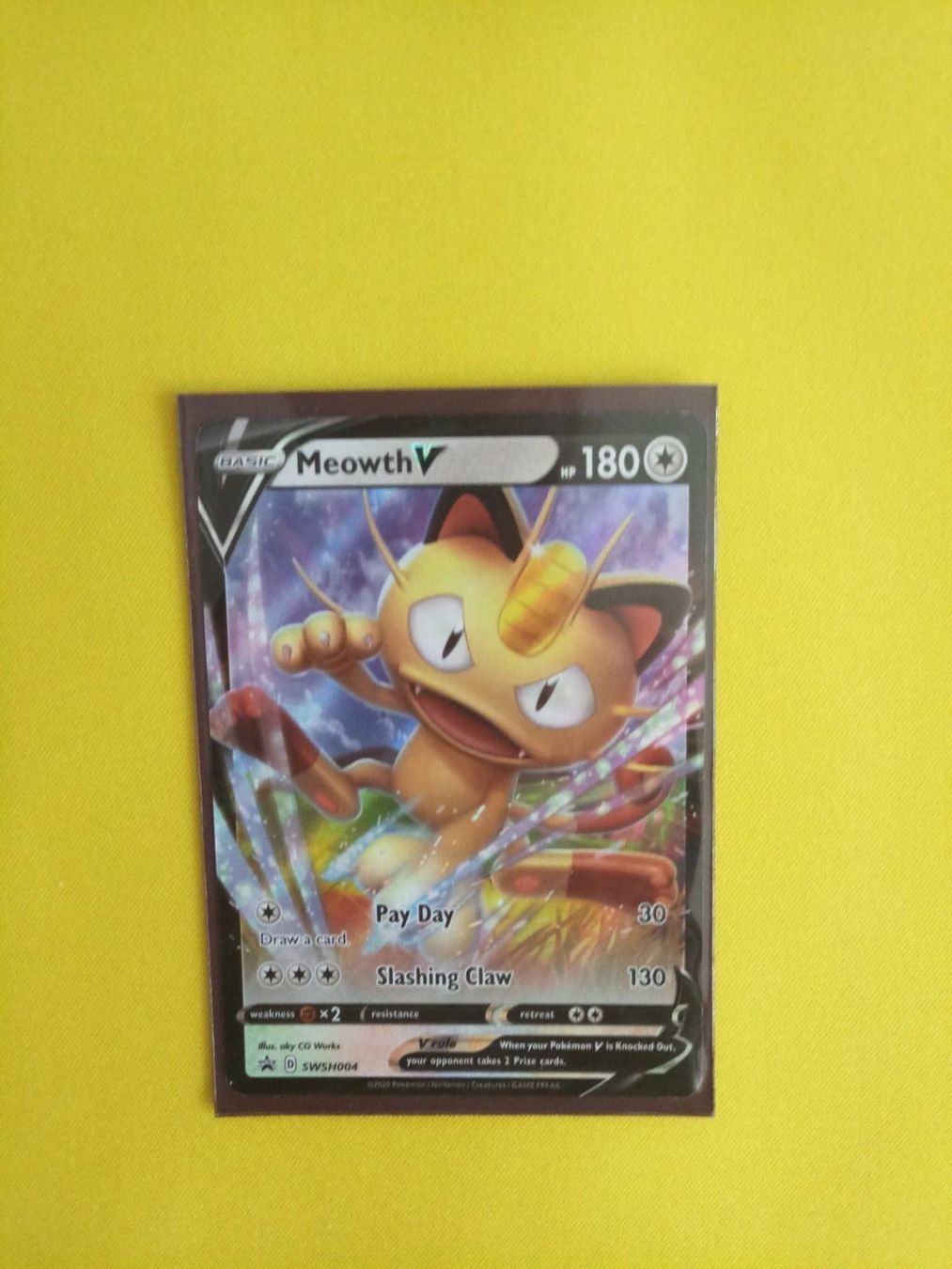 Karten: Meowth V – Neu (gemäss Beschreibung) aus Matzendorf von SwissMagicKarten