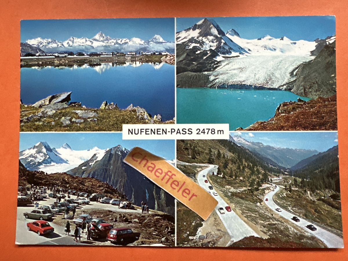 Ansichtskarten: Nufenen-Pass – Gebraucht aus Zürich von Chaeffeler