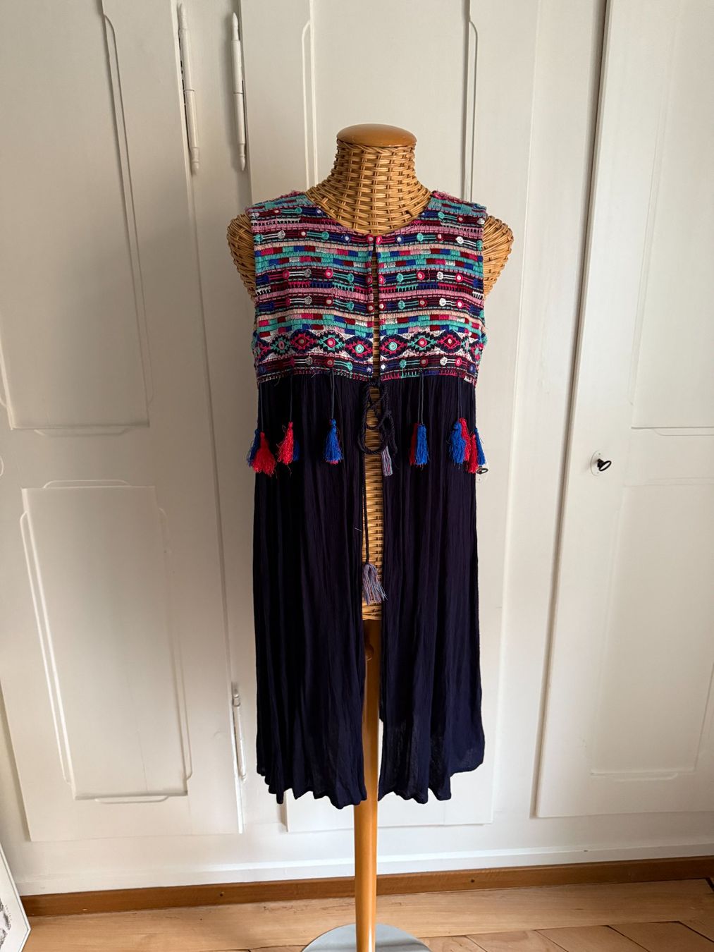 Vestes: PLATINUM - Hippie Aztec Jäckchen dunkelblau S/M – D'occasion à Zürich par Diazaio