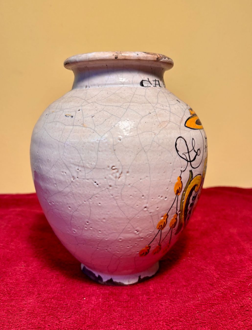 Vasen & Gefässe: Antike Apotheker-Vase "Castor" verm. 18.jh – Gebraucht aus Hindelbank von brm_72zv 1