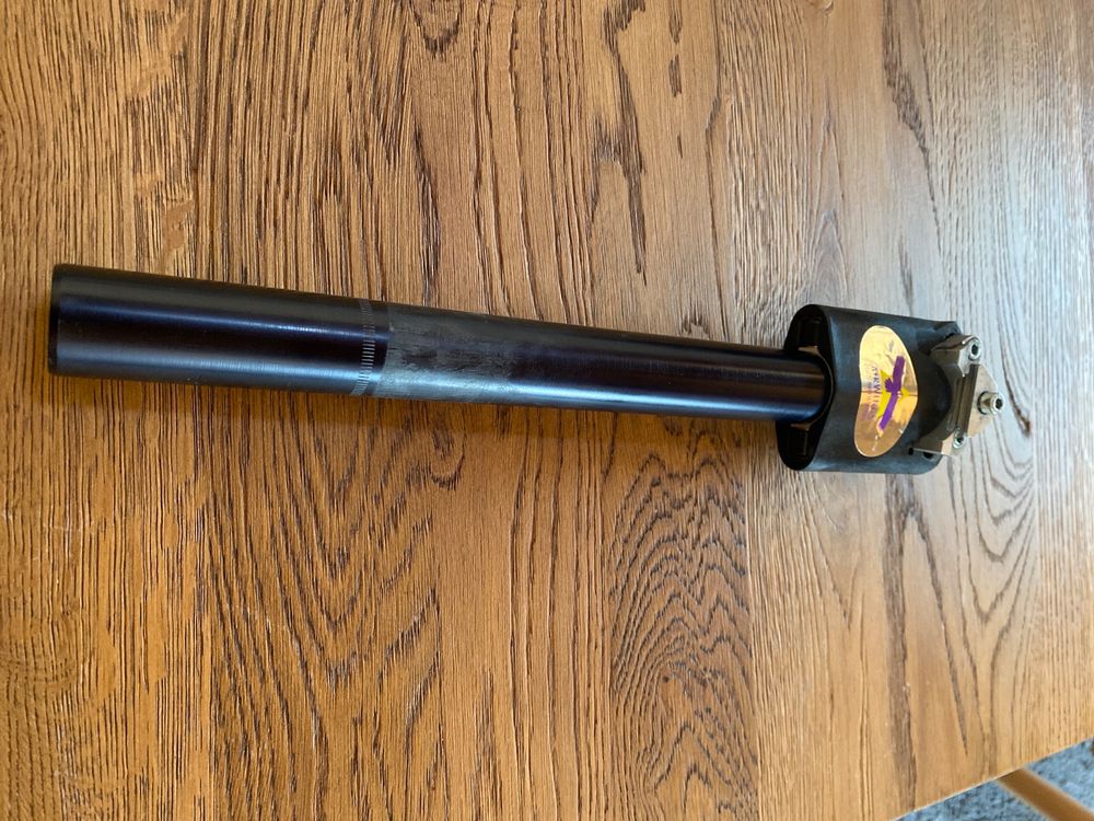 Gefederte Sattelstütze Für Fahrrad - 25mm Federweg Für Mehr Komfort