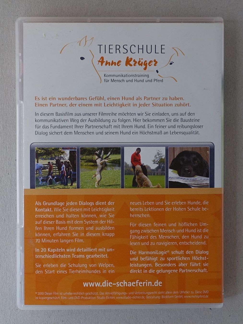 Tutti i DVDs: HarmoniLogie - Der Basisfilm - Tierschule Anne Krüger – Usato da Sessa venduto da fraenklishop 1