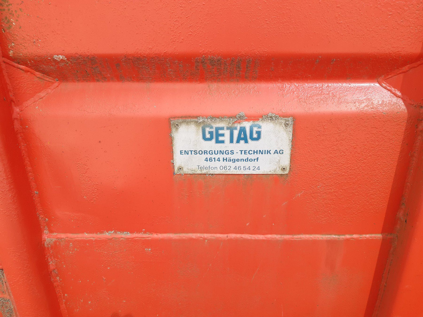 Contenitori edile: Presscontainer Husmann 22m3 – Usato da Schmitten FR venduto da fuego81 6