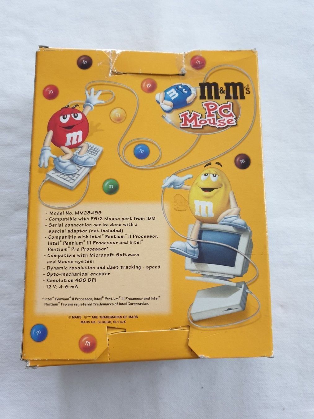 Mouse: M&M's PC-Mouse in Originalverpackung – Nuovo (secondo la descrizione) da Rebstein venduto da gimmma 1
