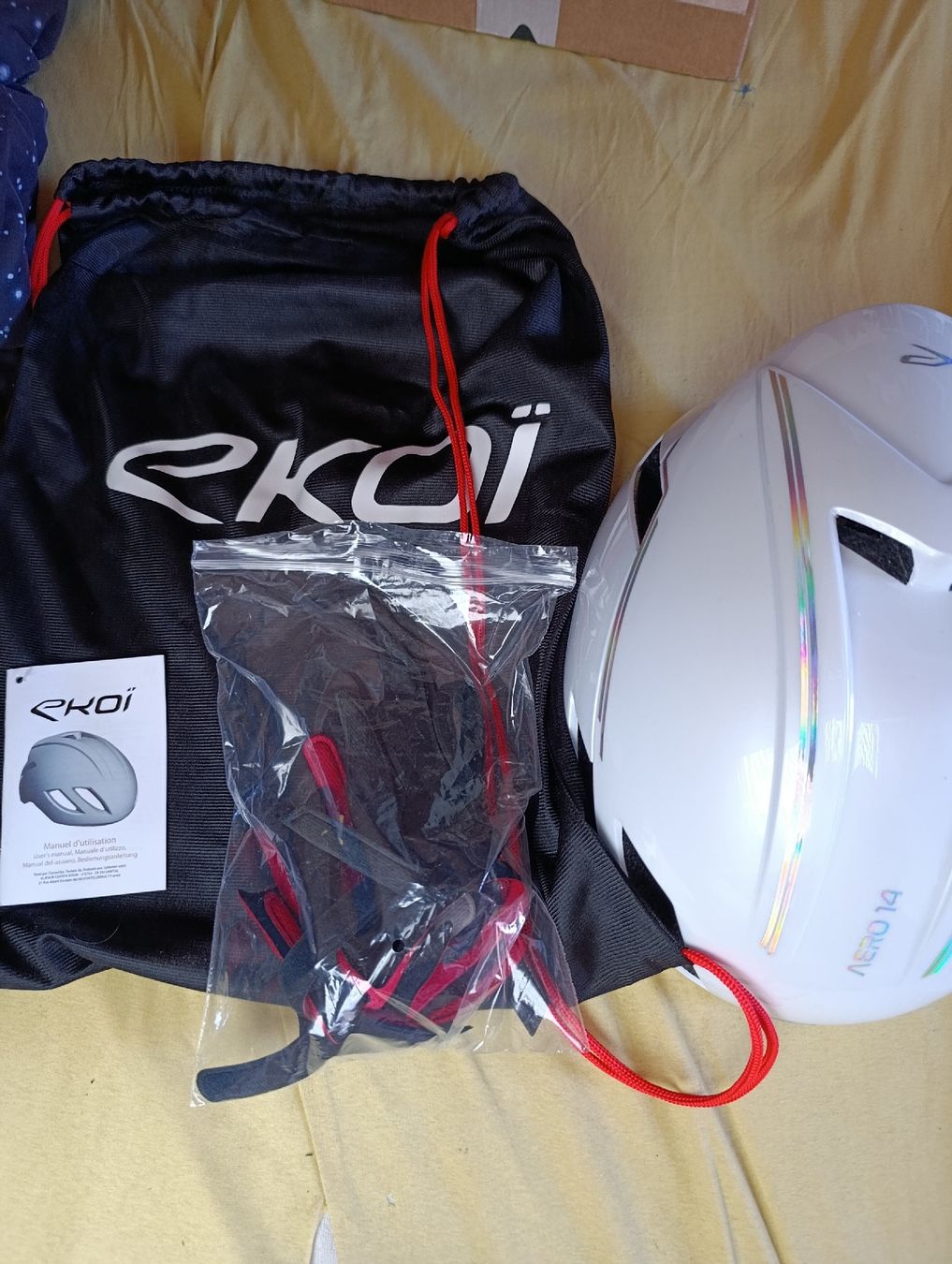 Helme: Ekoi Aero 14 Rennrad Helm – Neu (gemäss Beschreibung) aus Auswil von hir_qvy6