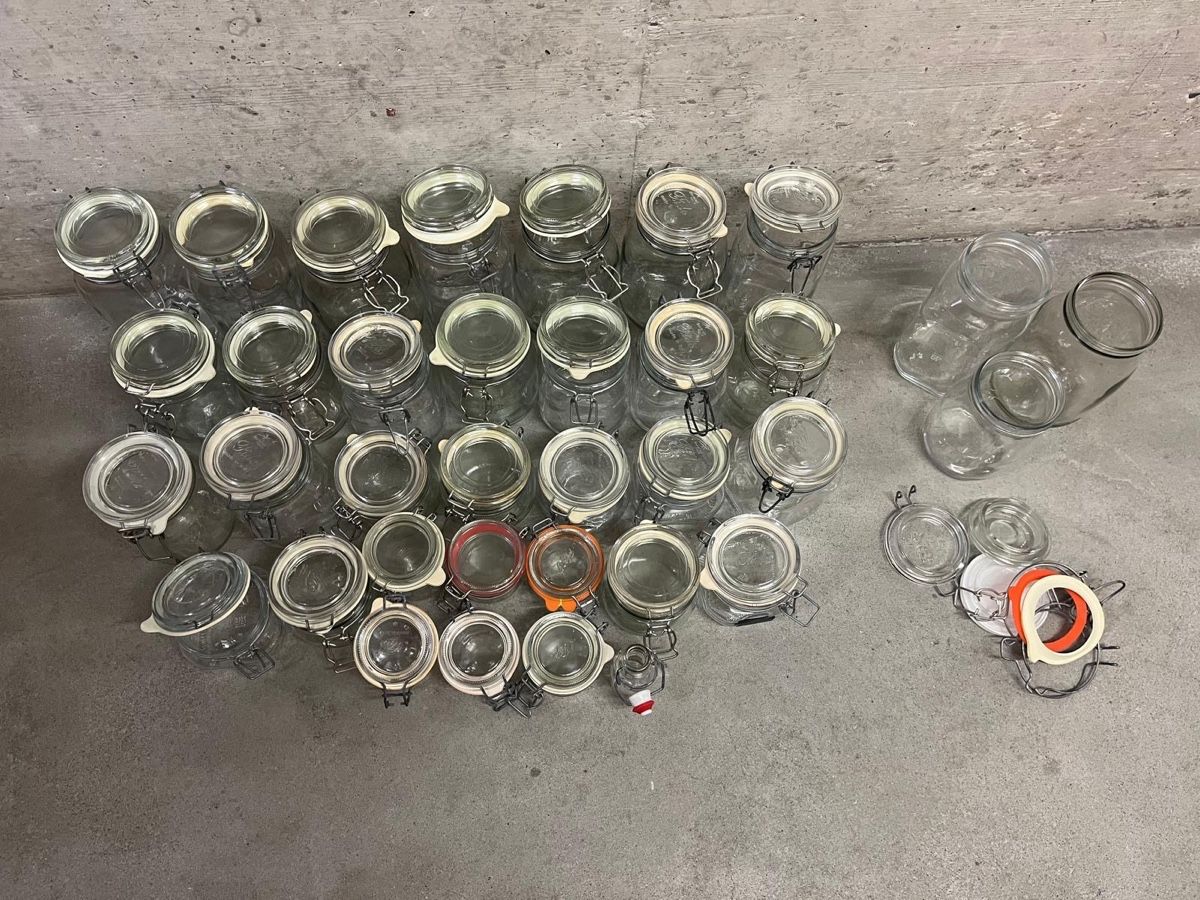 Ikea Contenitori & Simili: Grosse Sammlung Bügelgläser / Einmachgläser / Vorratsgläser  – Usato da Basel venduto da s_w_982h 2