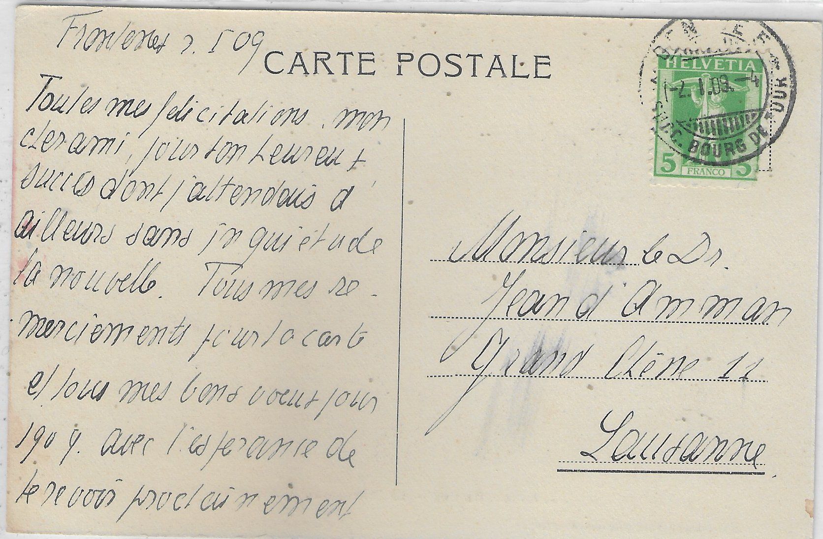 Cartoline postali: Geneve - La Jonction du Rhone et de l'Arve – Usato da Ettingen venduto da Kartenplanet 1