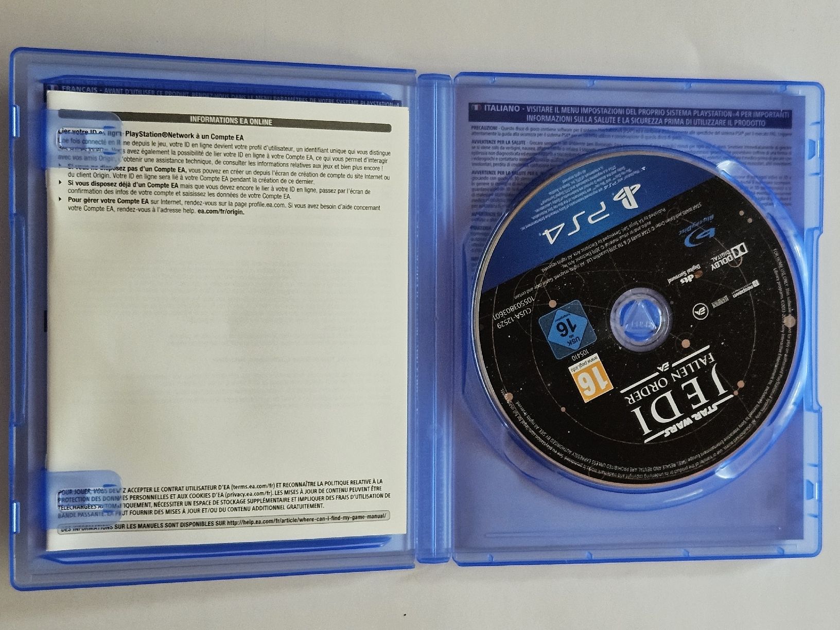 Giochi: Star Wars Jedi: Fallen Order PS4 / #WT18 – Usato da Oberdorf BL venduto da BaldenEagle 1