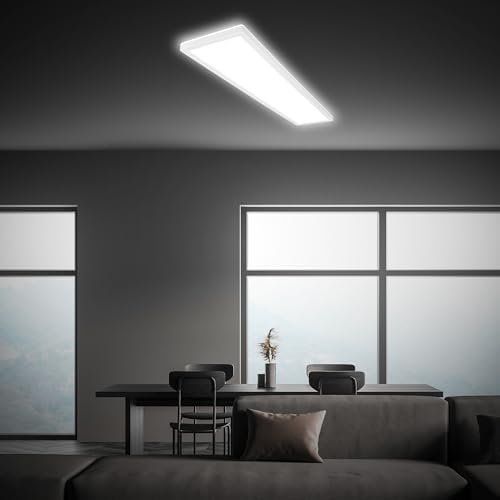 Lustres & lampes de plafonds: LED Deckenlampe 98cm indirektem Licht 3 flach – Neuf avec emballage d'origine à Hundwil par tec_mm27 2