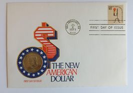 Numisbrief The New American Dollar  ab 1 Fr. !!
