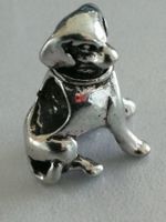 Metallperle Hund mit mind. 4mm Loch