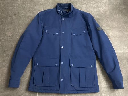 Veste Barbour International bleu – chaude & imperméable