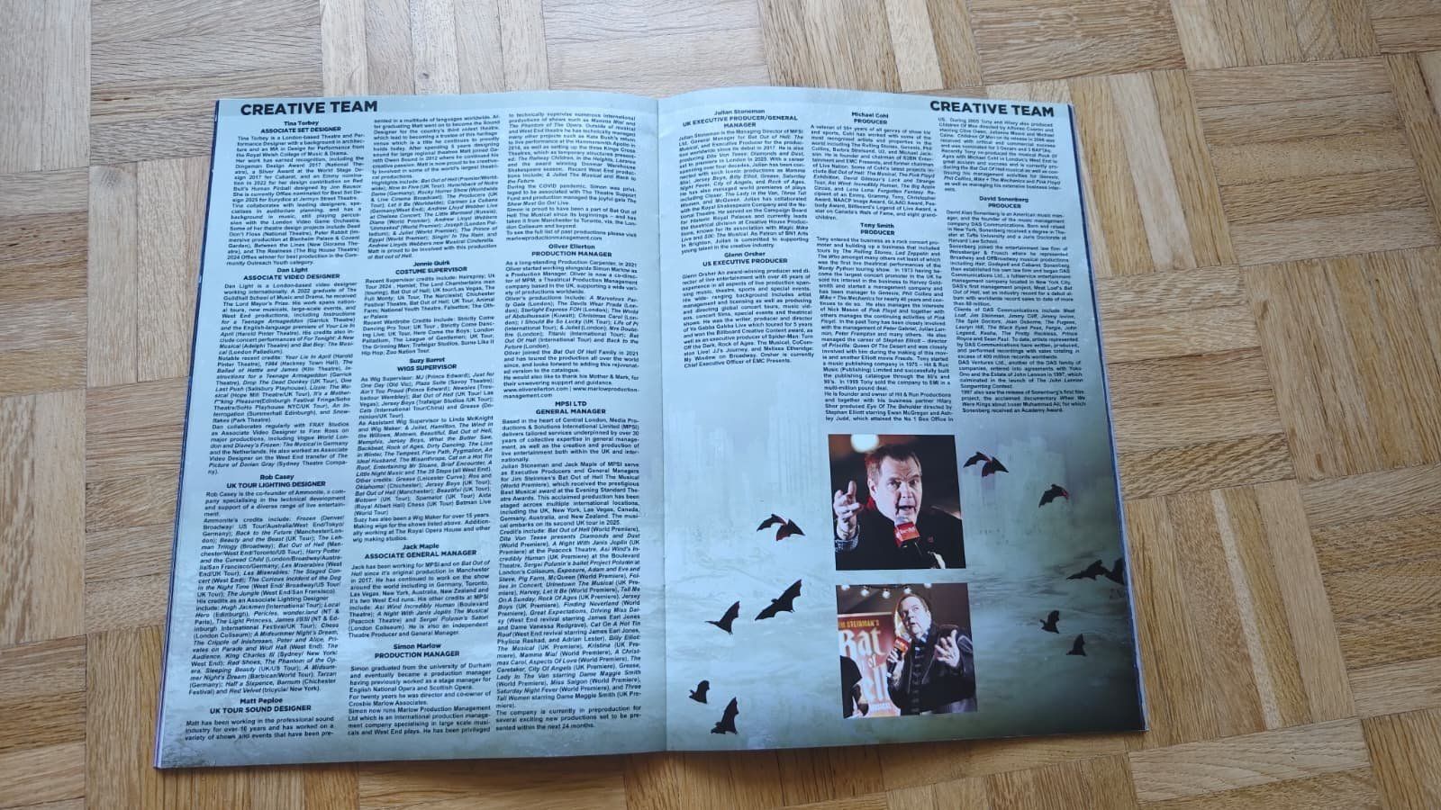 Riviste & Magazine: Bat out of hell musical Heft – Usato da Jona venduto da Kapuzinermoench 1