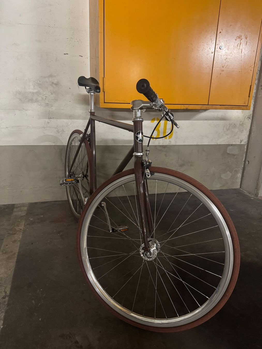 Velos: Fixed Gear Bike Brown Size M Used Condition – Gebraucht aus Langnau Am Albis von sul_rm8c 3