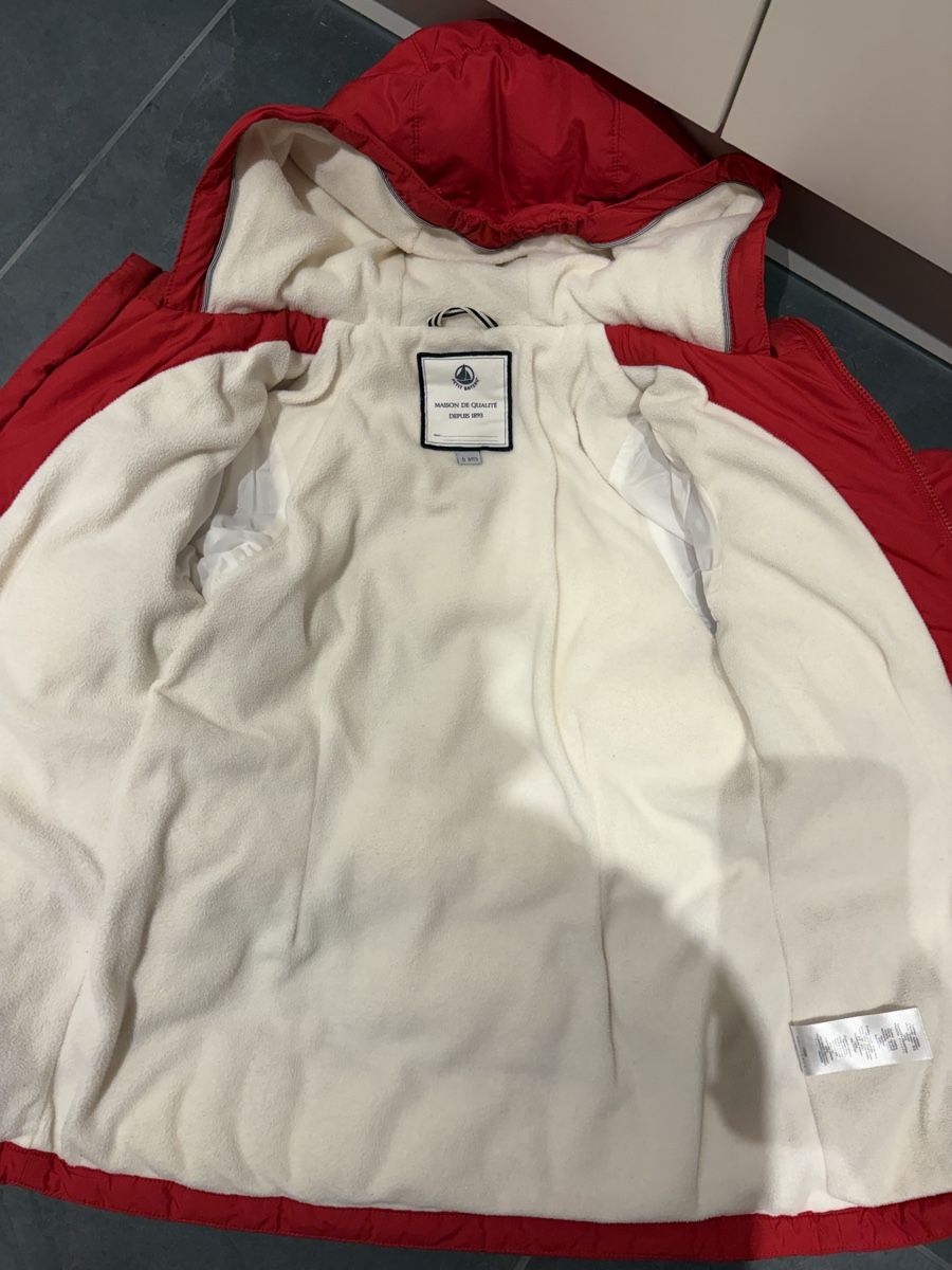 Petit Bateau Giacche & Cappotti: Petit Bateau Wintermantel Gr. 5 j rot – Nuovo (secondo la descrizione) da Bern venduto da Croquant 1
