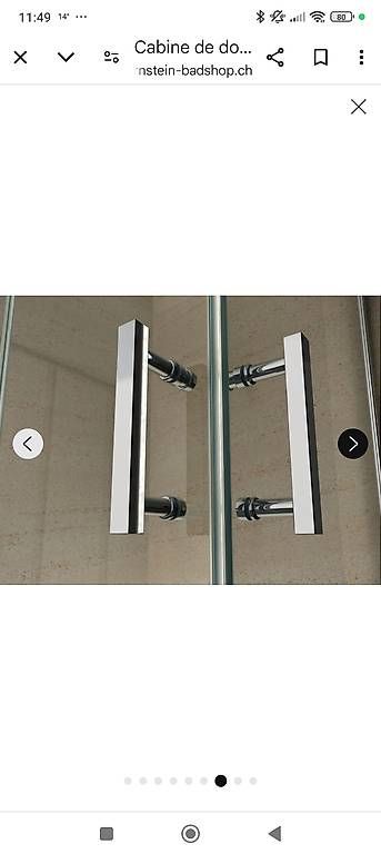 Duschen: Cabine de douche angle 80x80 – Gebraucht aus Montagny-la-Ville von imboanna 1