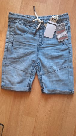 Short Denim Garçon 116 Neuf Vintage Style Eté Cool