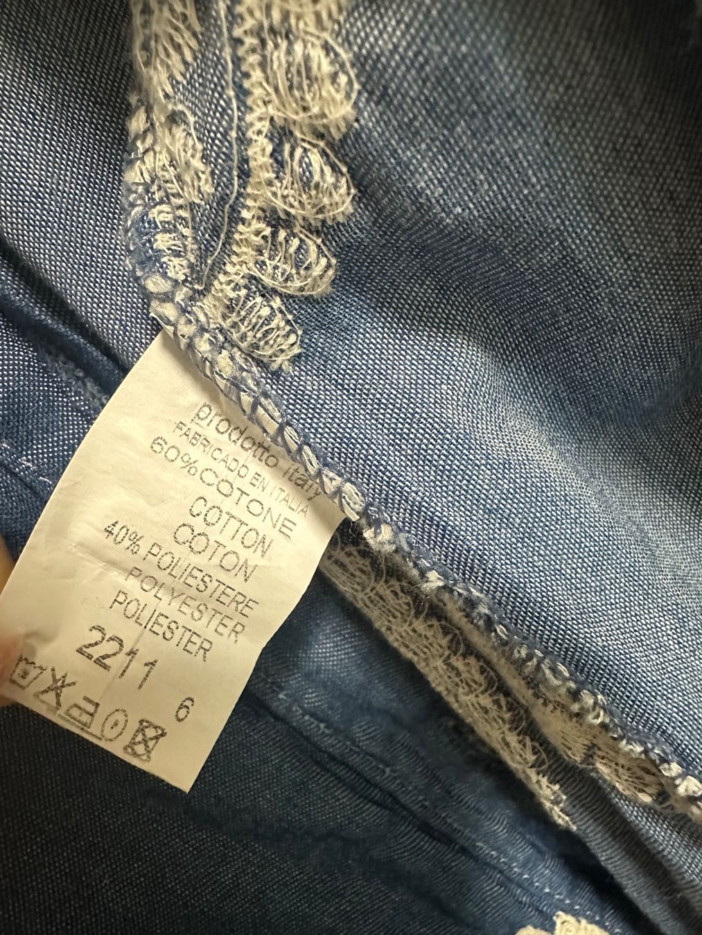 Camicette: Blaue Bluse für Damen Gr M – Nuovo (secondo la descrizione) da Basel venduto da iulia_haul 3