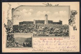 Brocken, Brockenbahn am Eckernloch und A