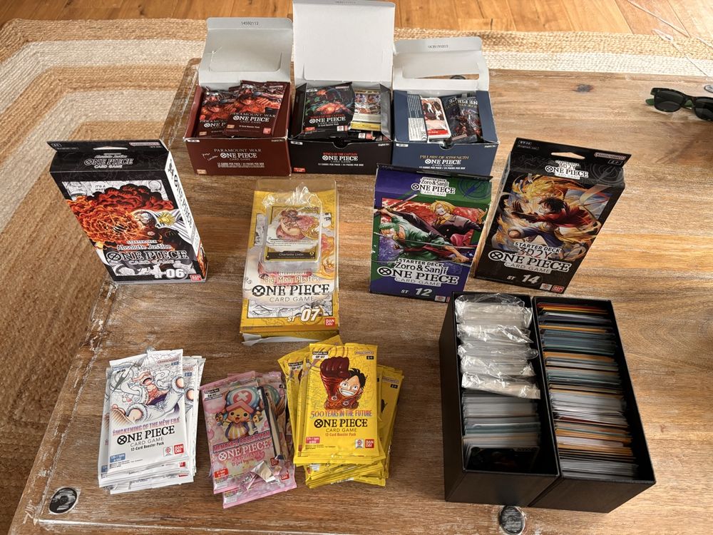 ️HUGE One Piece Cards TCG Lot: Sealed Decks, Alt Arts, SEC+ (Neu ...