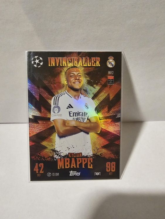 Match Attax Extra Kylian Mbappe White Gold Limited (D'occasion) à Arbon pour CHF 4 – avec livraison | Acheter sur