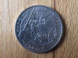 5 DM Deutscher Zollverein 1984 D Gedenkmünze Topzustand!