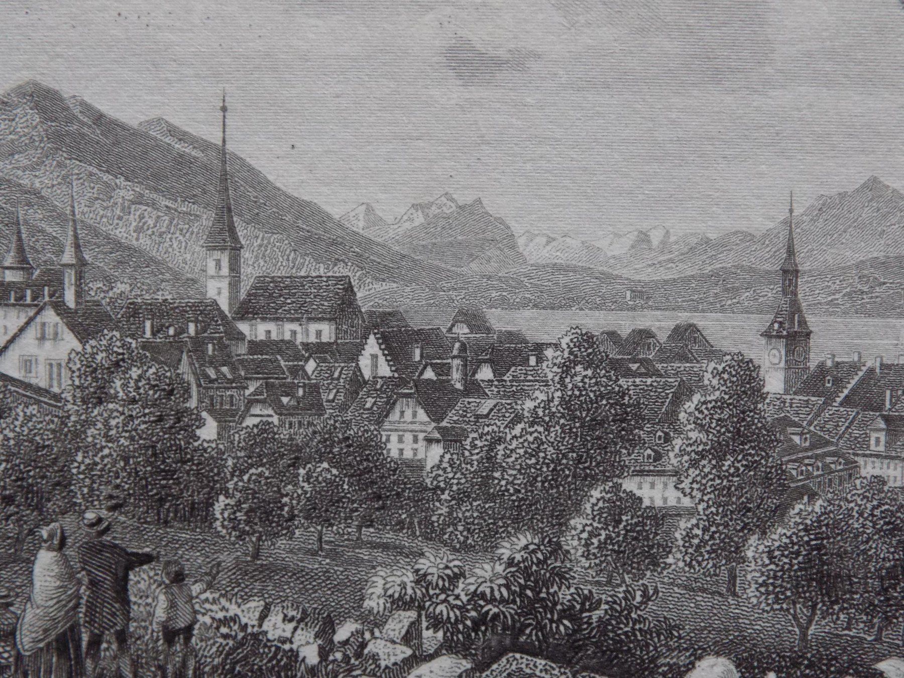 Stiche: Zug Souvenirblatt – Gebraucht aus Risch von Rischli15 8