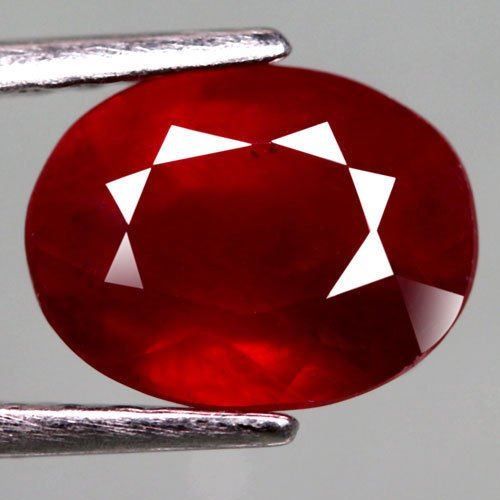 Rubis Rouge Pourpre De Madagascar 9,13 Carats - Pierre Précieuse Non Chauffée - Qualité Exceptionnelle