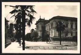 Locarno, Viale delle Palme e Palazzo del